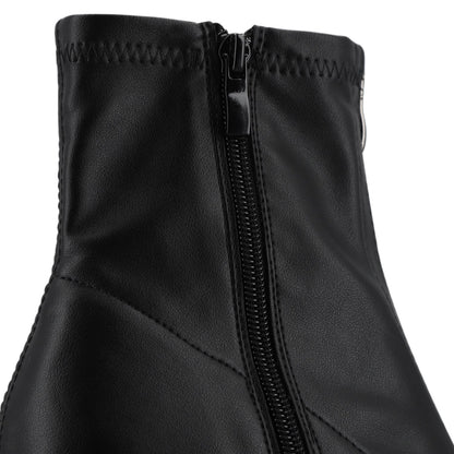 Botín Tacón Negro Mujer 45771