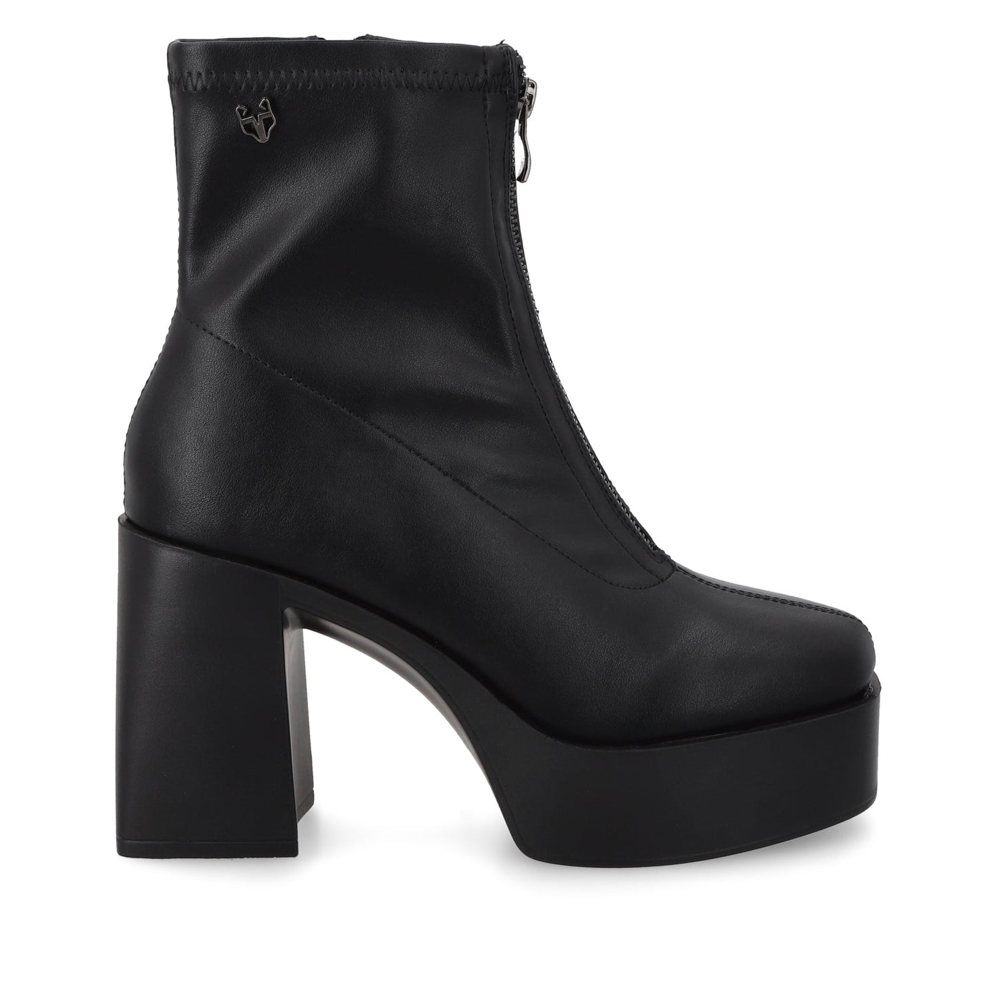 Botín Tacón Negro Mujer 45771