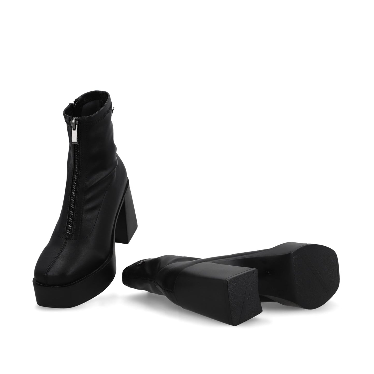 Botín Tacón Negro Mujer 45771