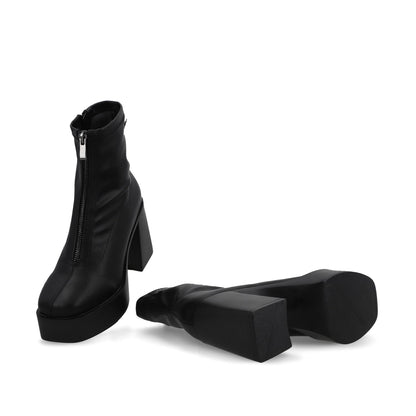 Botín Tacón Negro Mujer 45771