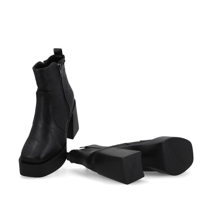 Botín Tacón Negro Mujer 45772