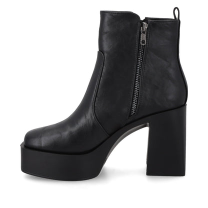 Botín Tacón Negro Mujer 45772