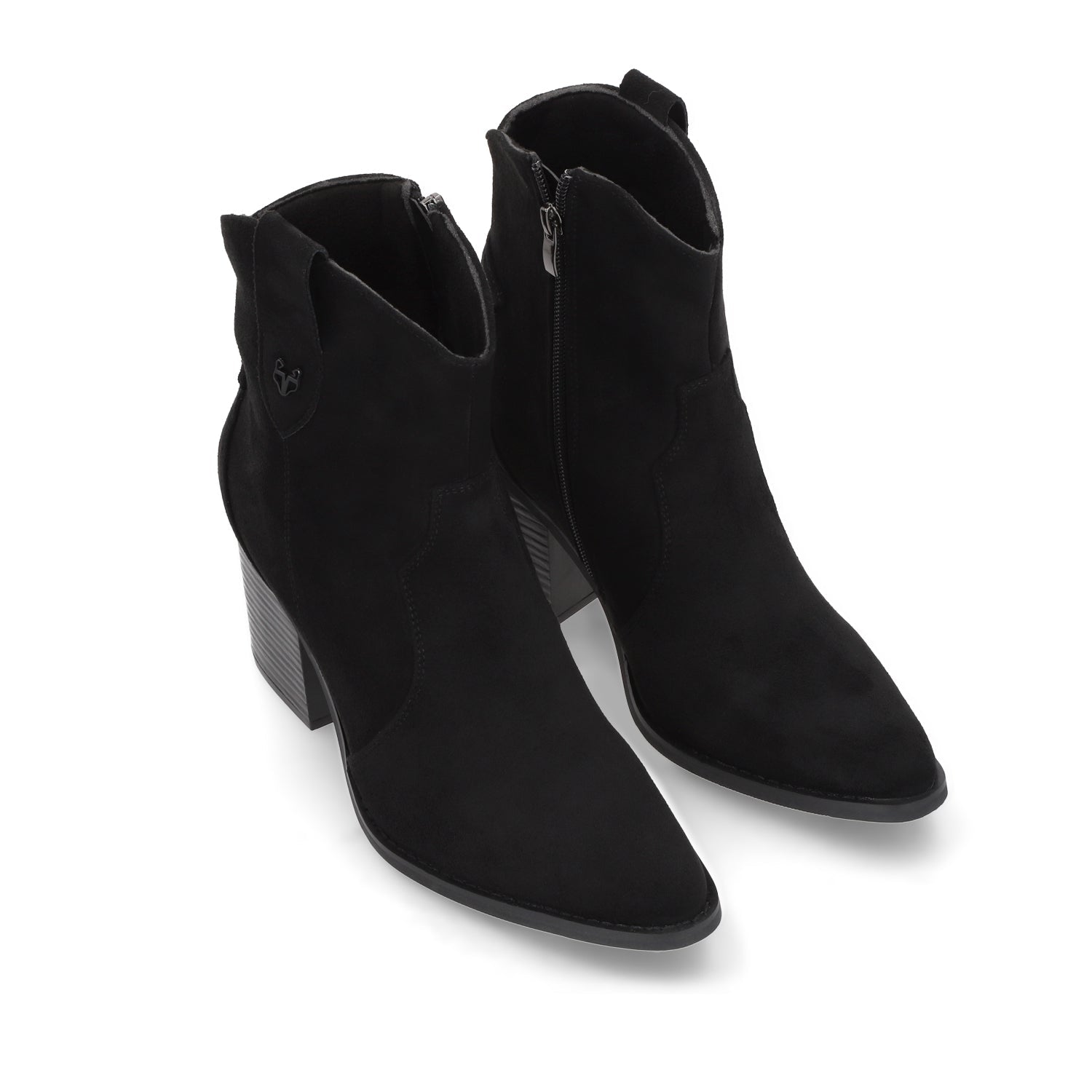 Botin Tacón Negro Mujer 53780 - Gotta Mexico