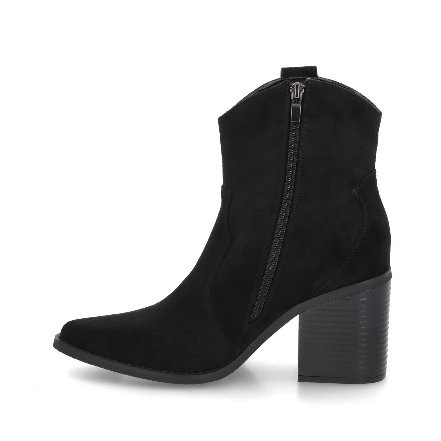 Botin Tacón Negro Mujer 53780 - Gotta Mexico