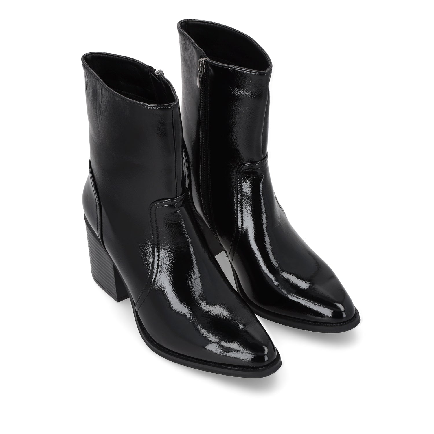 Botin Tacón Negro Mujer 53783 - Gotta Mexico