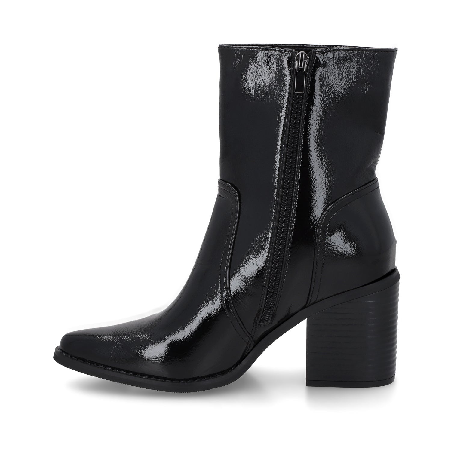 Botin Tacón Negro Mujer 53783 - Gotta Mexico