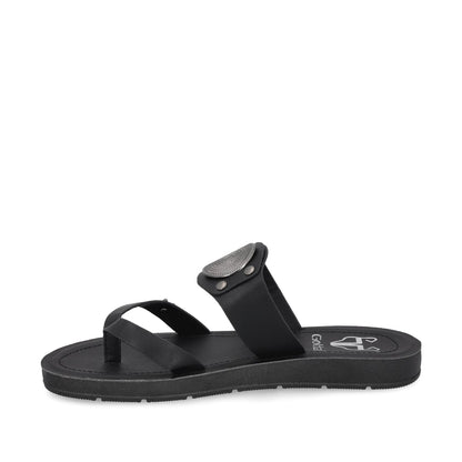 Sandalia Negra Mujer 13256