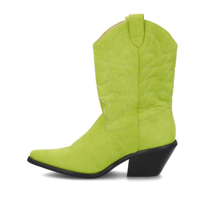 Bota Texana Verde Mujer 33751