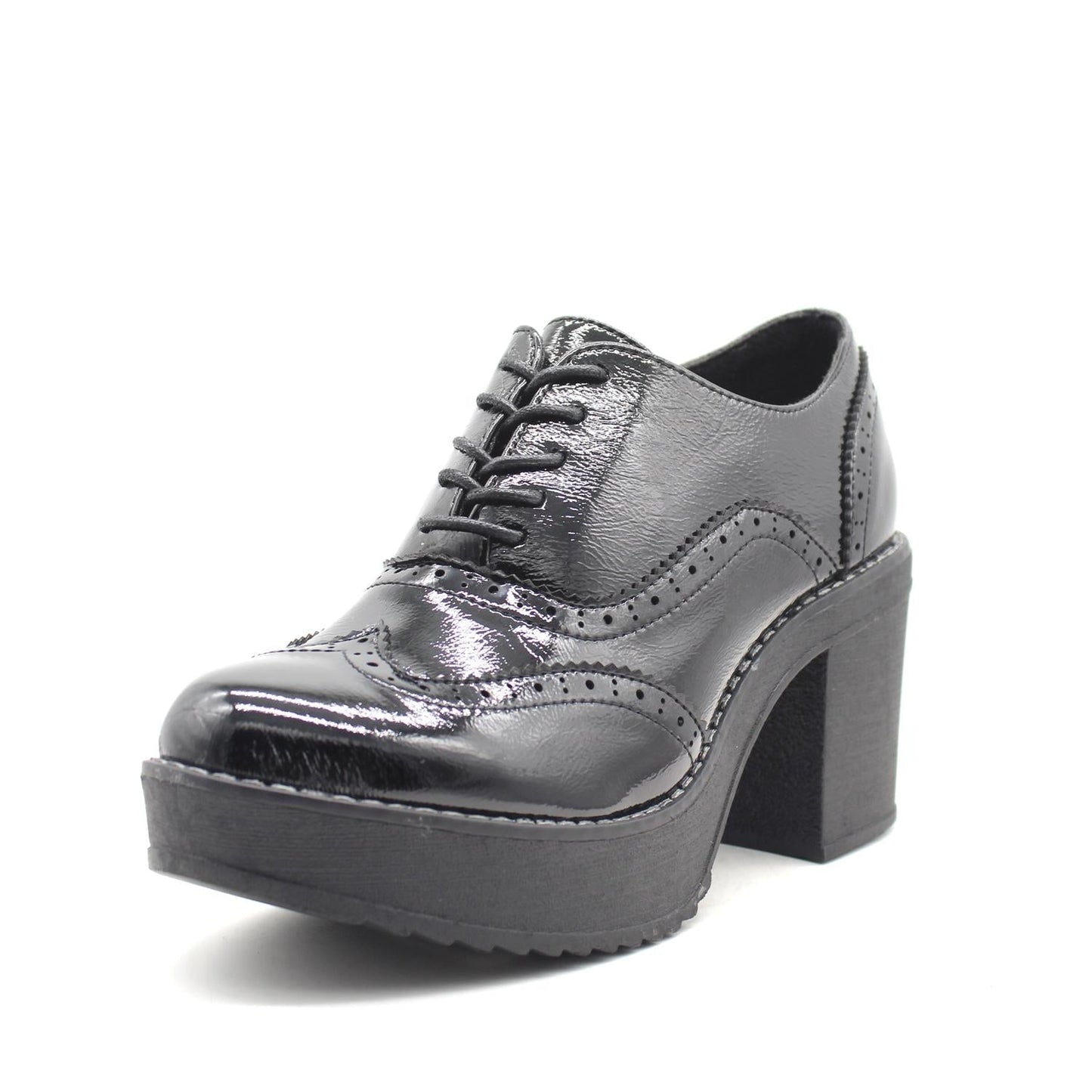 Zapato Negro Mujer C7333