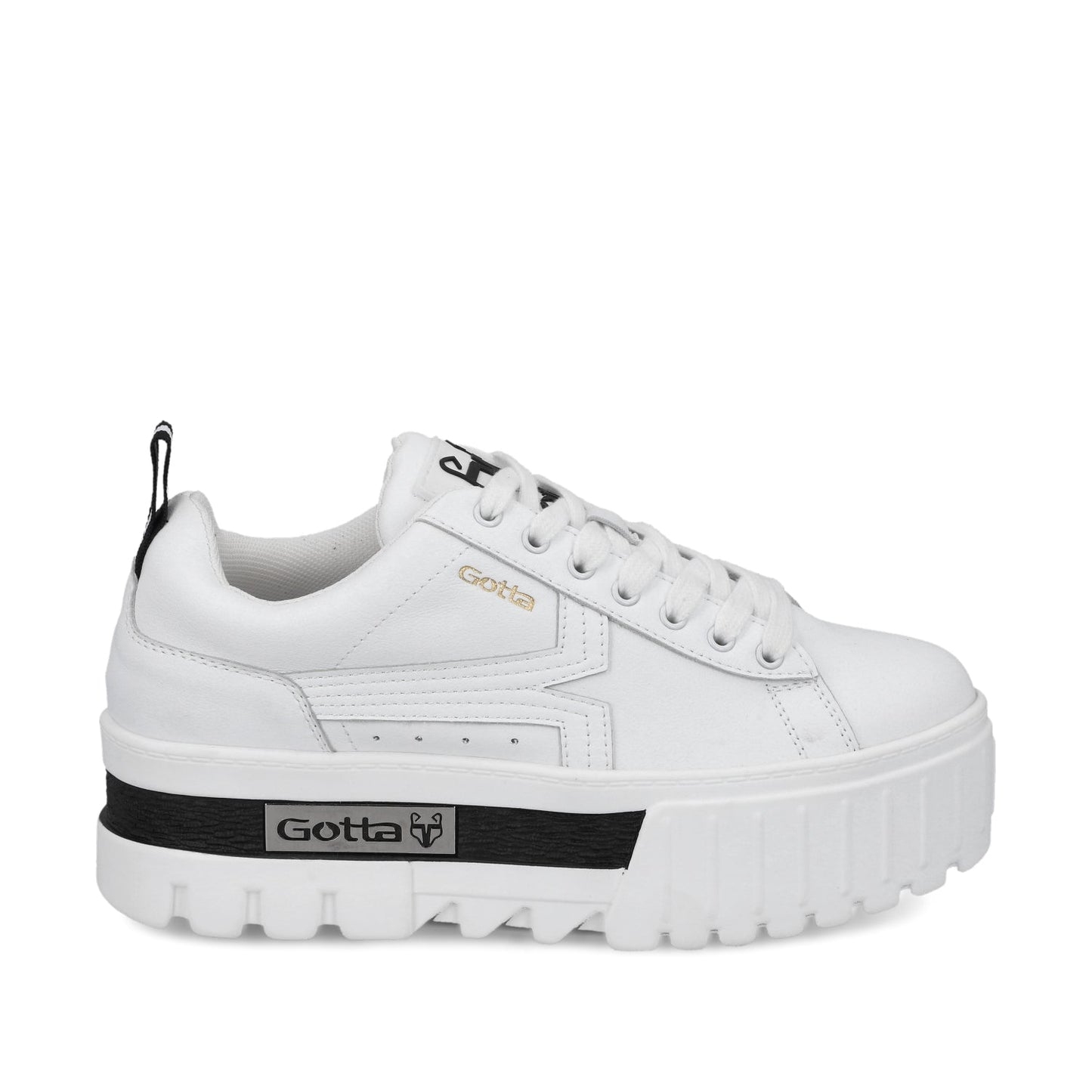 Tenis Plataforma Blanco Mujer 23243