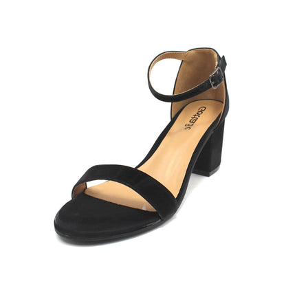 Sandalia Negra Mujer C6161