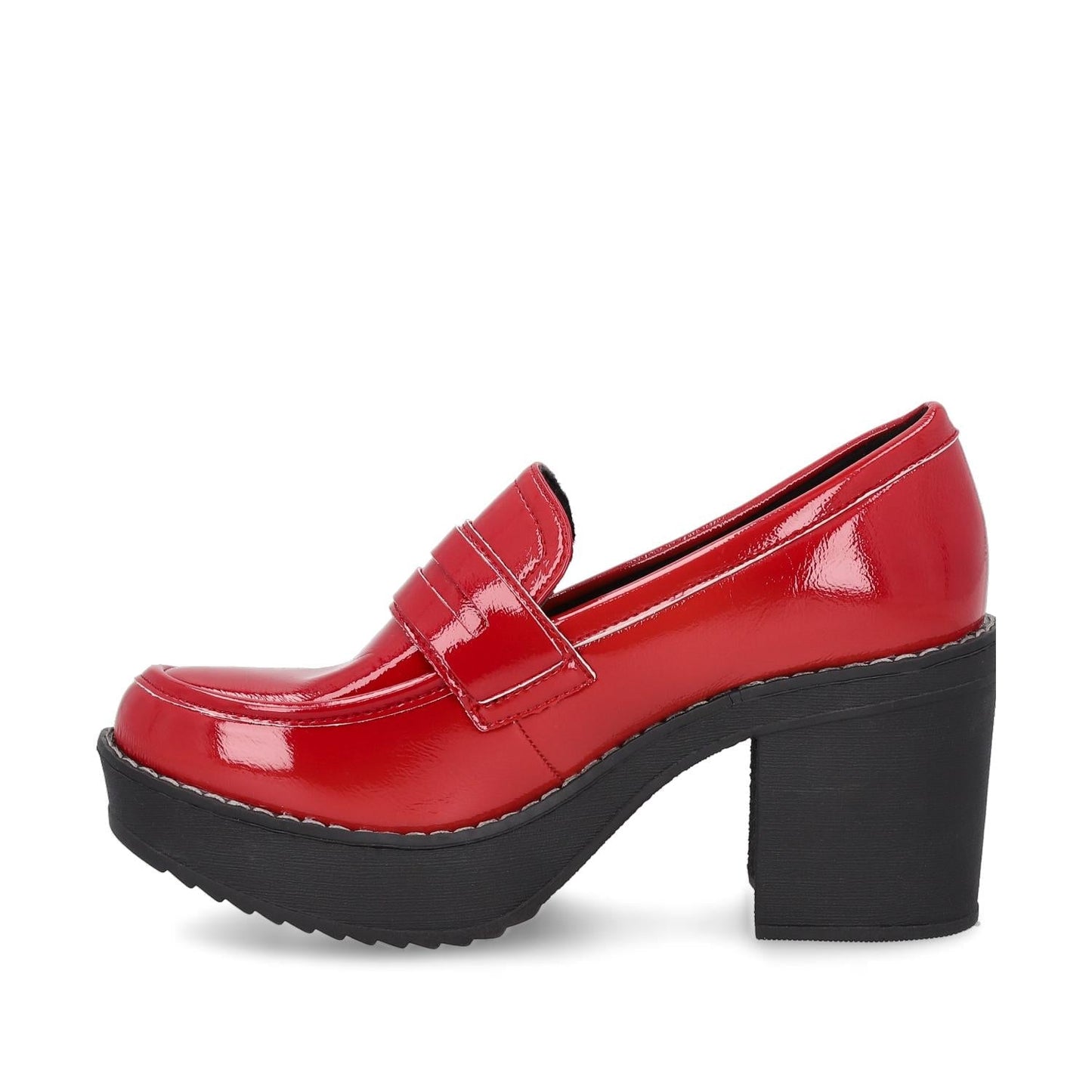 Zapato Rojo Charol Mujer 13503