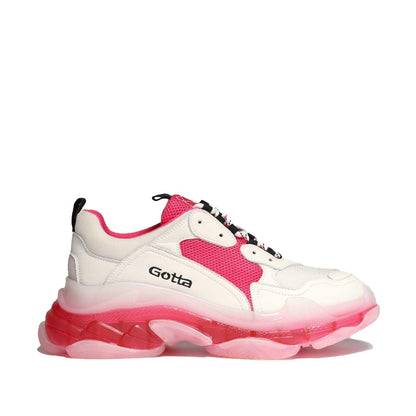 Tenis Rosada Cuero Mujer 13580