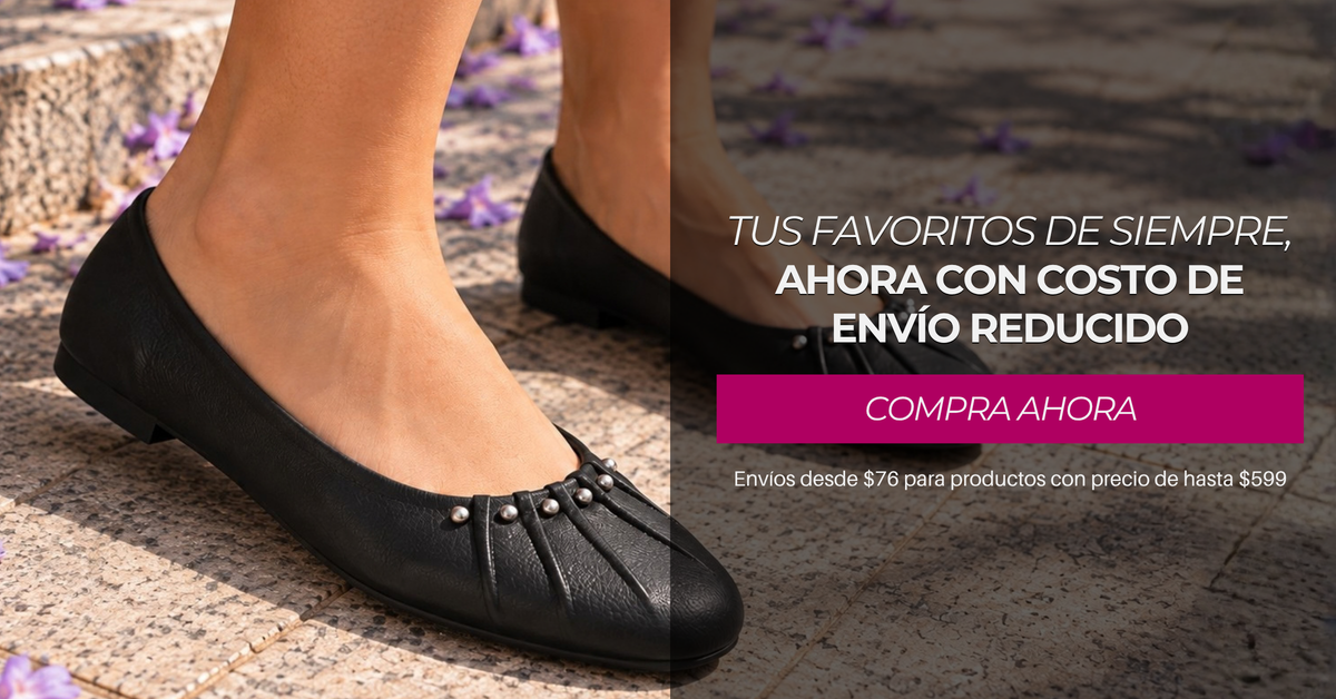 Descuentos en zapatos para mujer Gotta México con costo de envío reducido desde $76 en productos seleccionados.