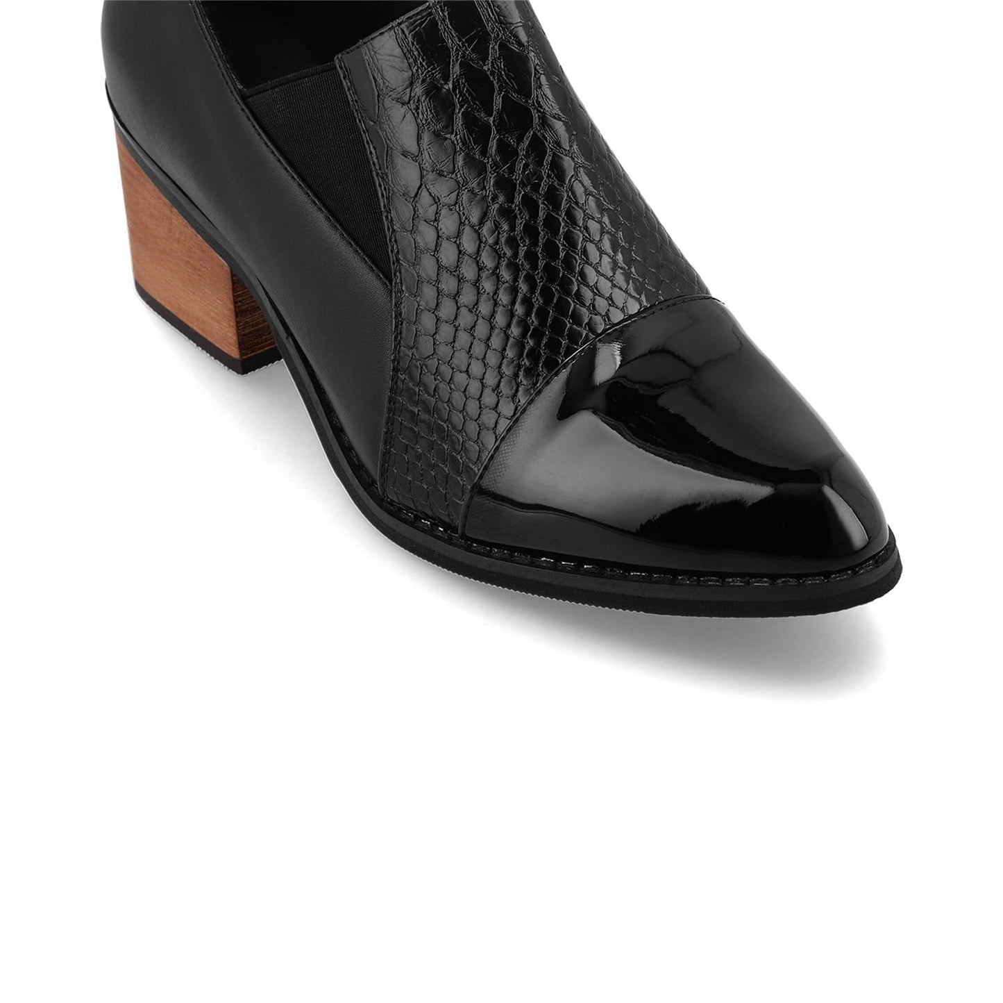 Zapato Tacón Negro Mujer 33731