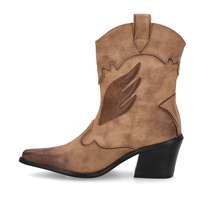 Bota Texana Camel Mujer 33760