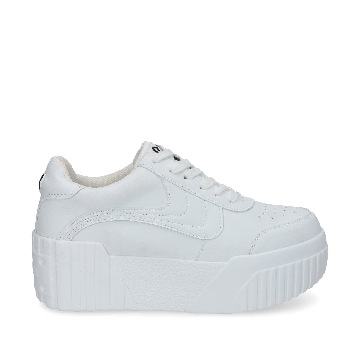 Tenis Blanco Cuero Mujer 13142