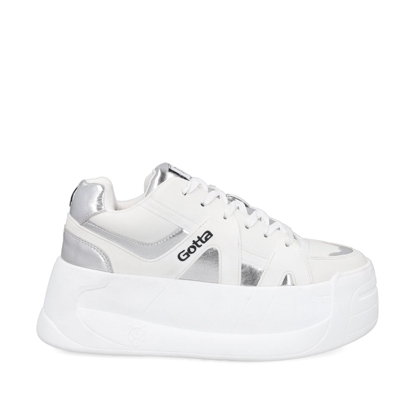 Tenis Plateada Mujer C7324