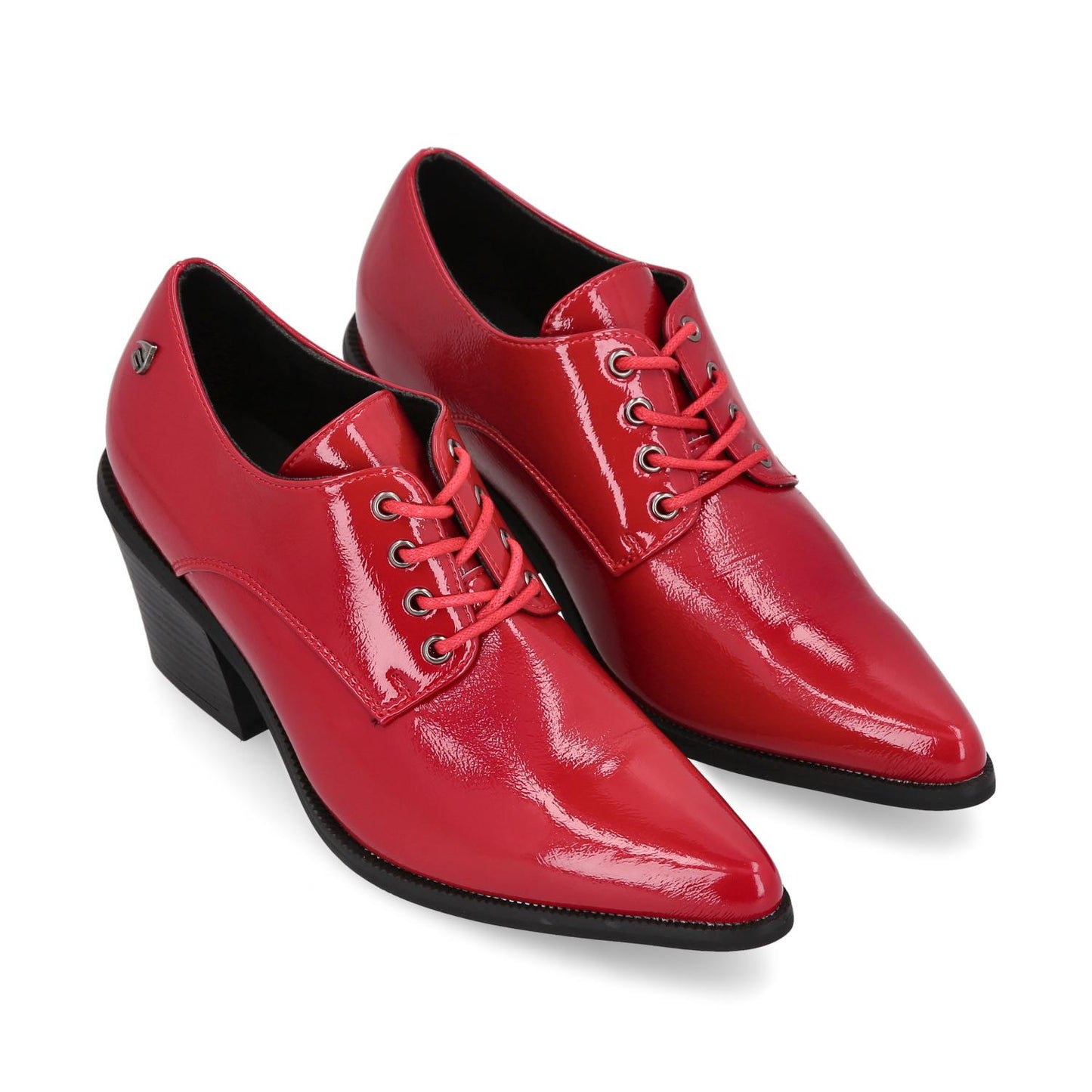 Zapato Tacón Rojo Mujer 33763