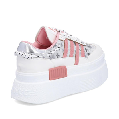 Tenis Plataforma Multicolor Mujer 13412