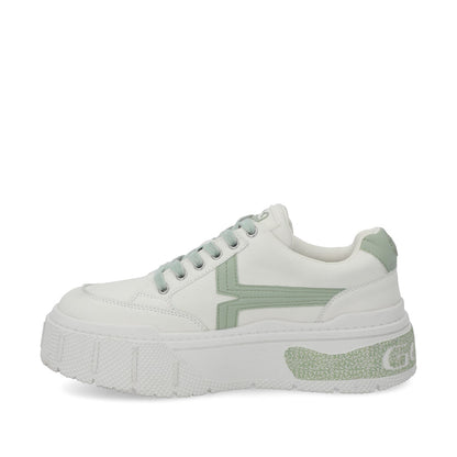 Tenis Verde Mujer 43051