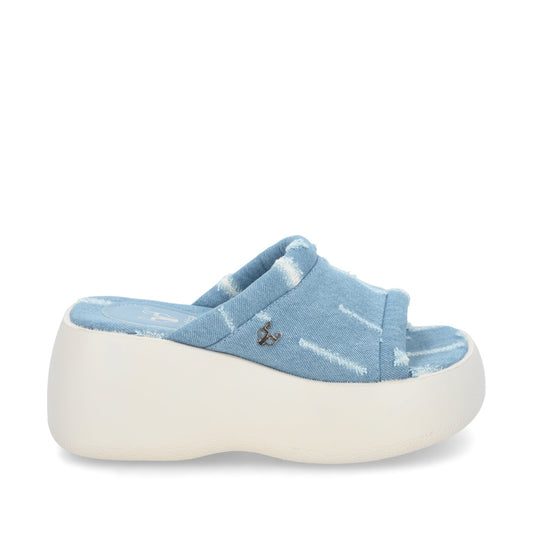 Sandalia Denim Mujer 25223