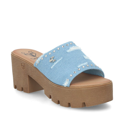 Sandalia Denim Mujer 43022