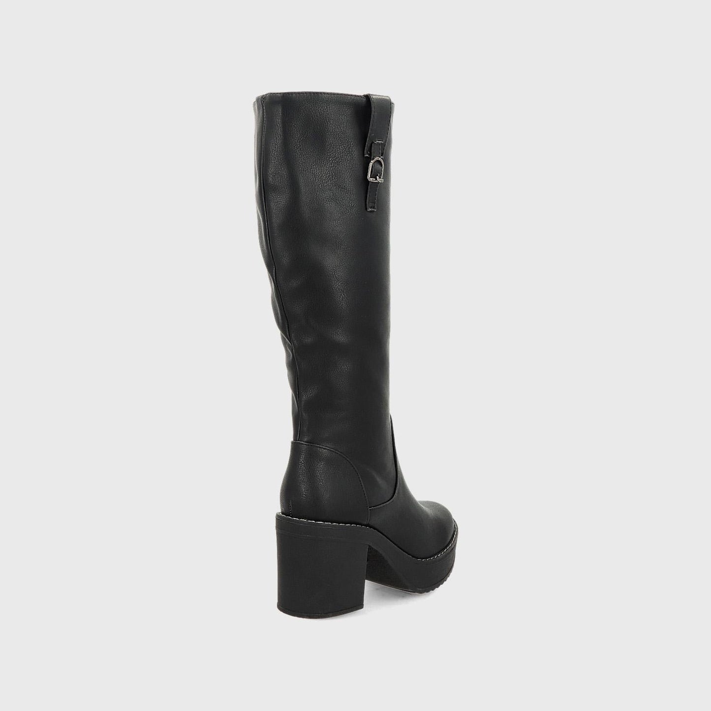 Bota Tacón Negra Mujer 13501