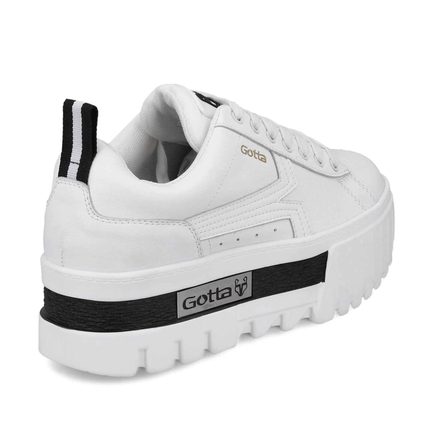 Tenis Plataforma Blanco Mujer 23243