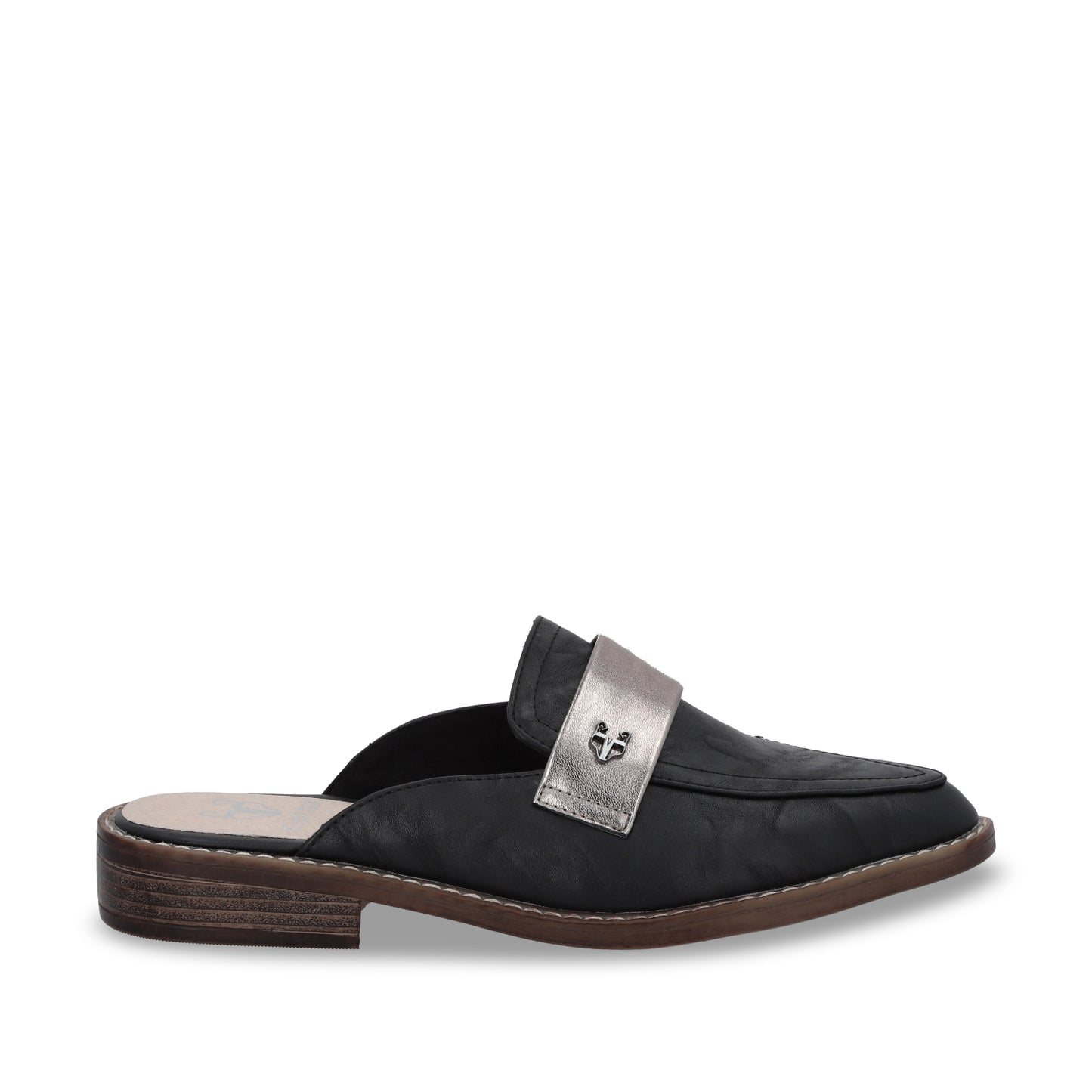 Zapato Plano Negro Mujer 17569