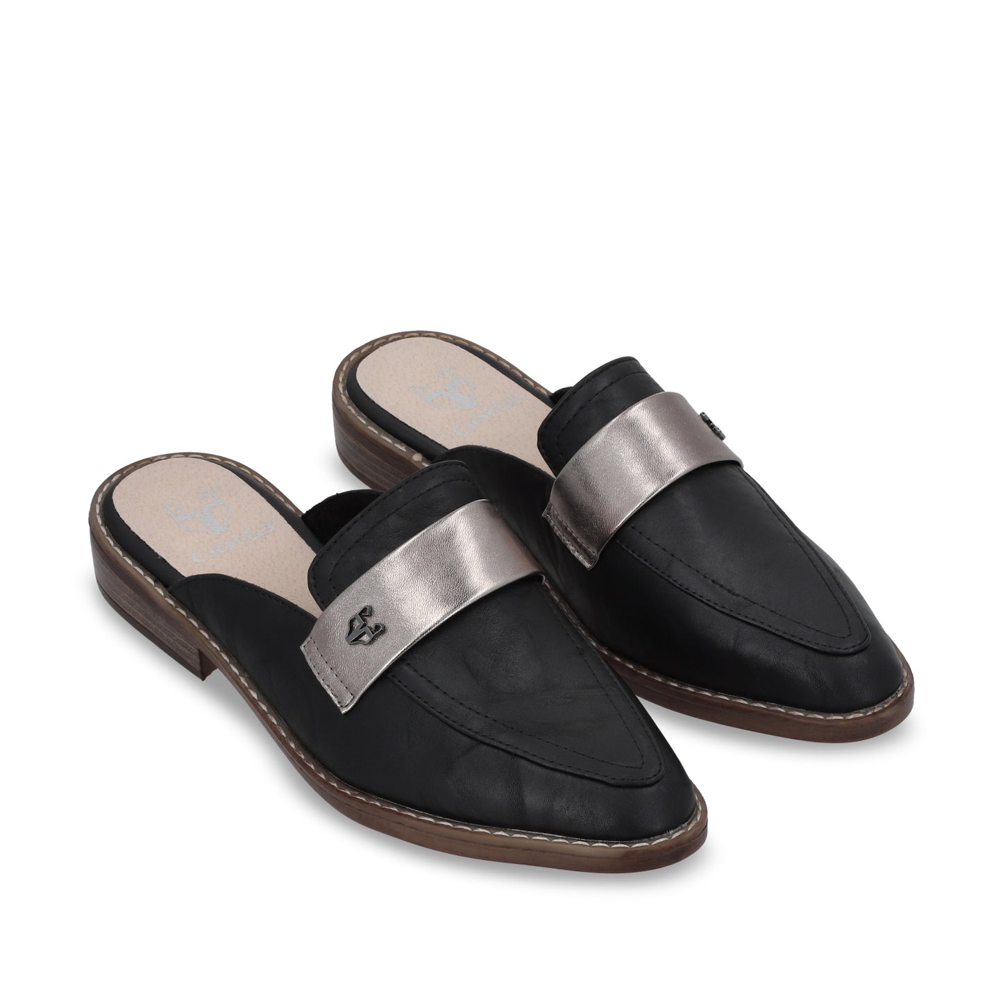 Zapato Plano Negro Mujer 17569