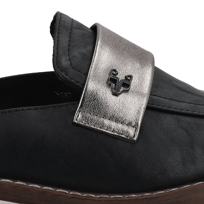 Zapato Plano Negro Mujer 17569