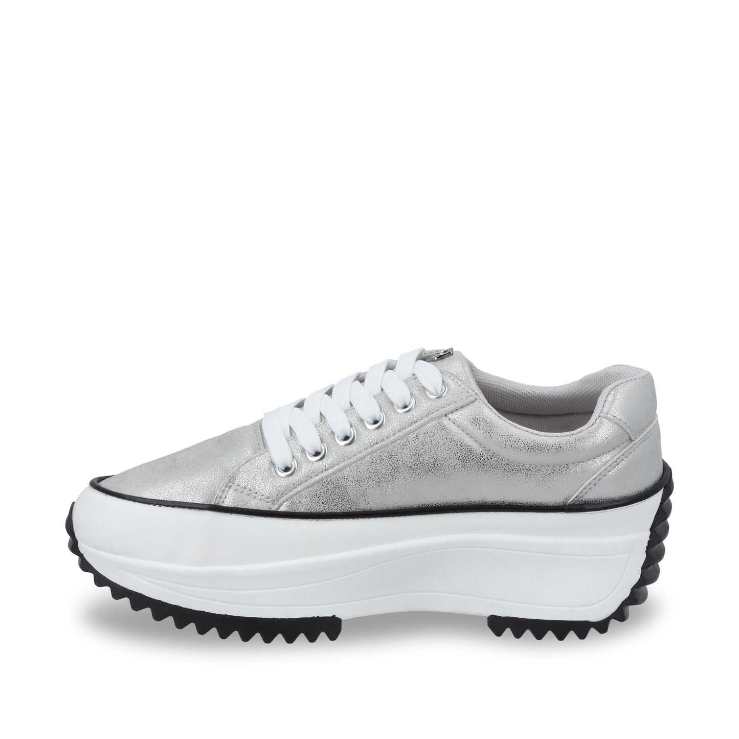 Tenis Plateados Mujer 25970