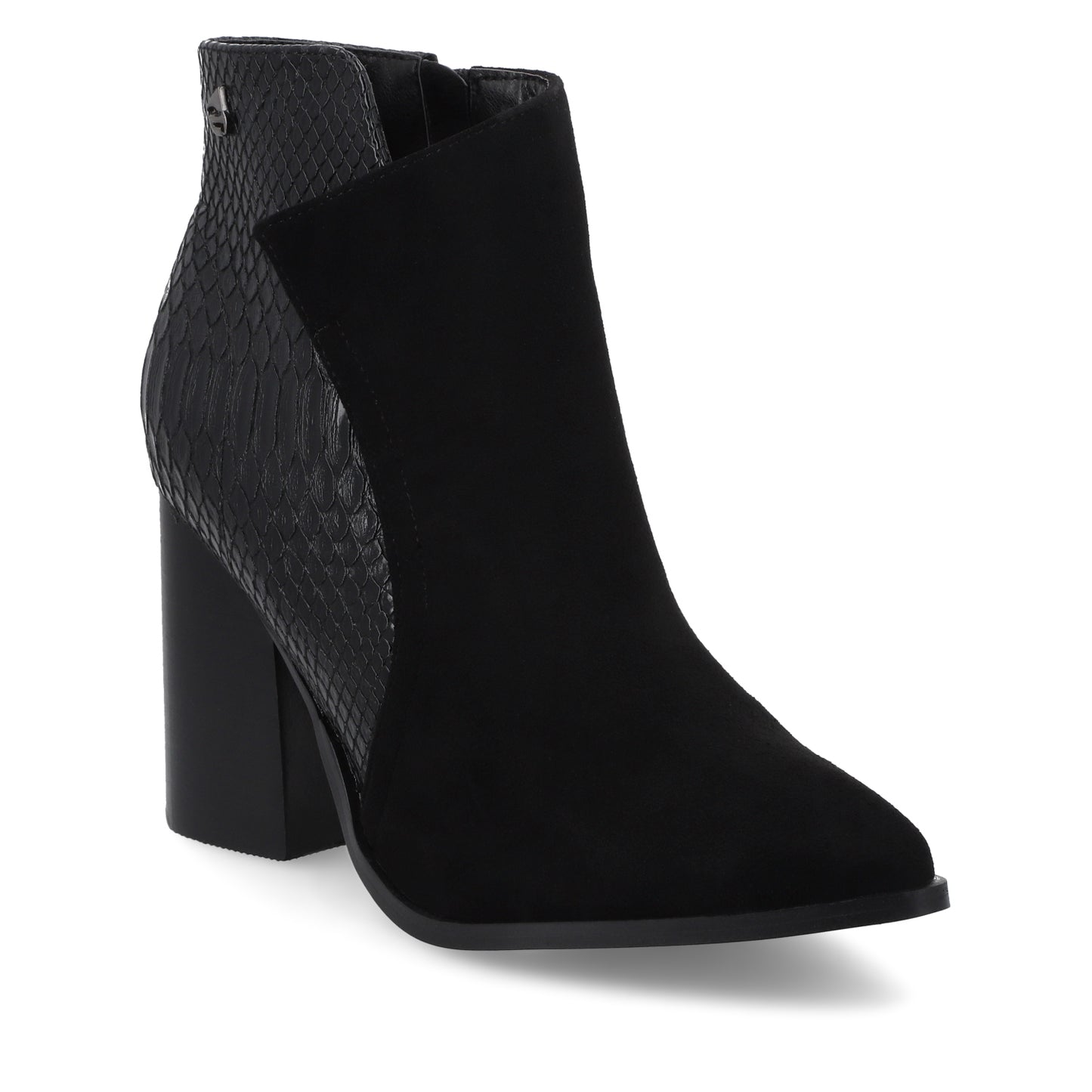 Botín Tacón Negro Mujer 35552