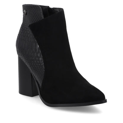 Botín Tacón Negro Mujer 35552