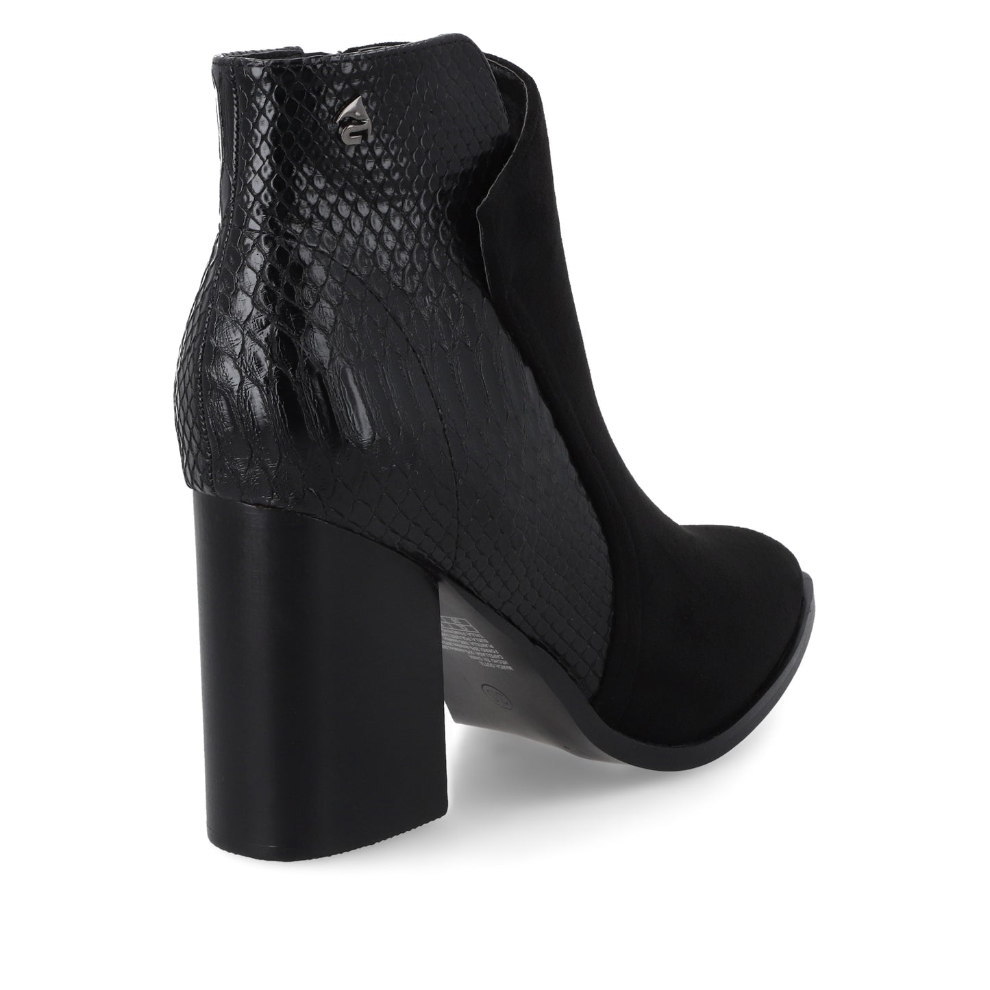 Botín Tacón Negro Mujer 35552