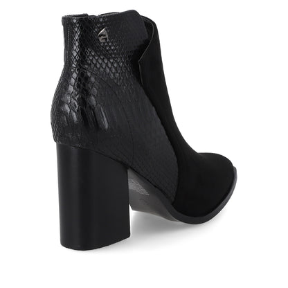 Botín Tacón Negro Mujer 35552
