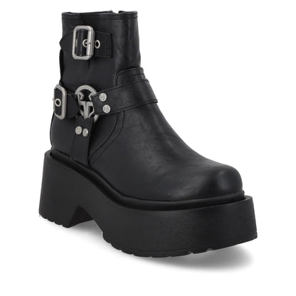 Botín Negro Mujer 35804