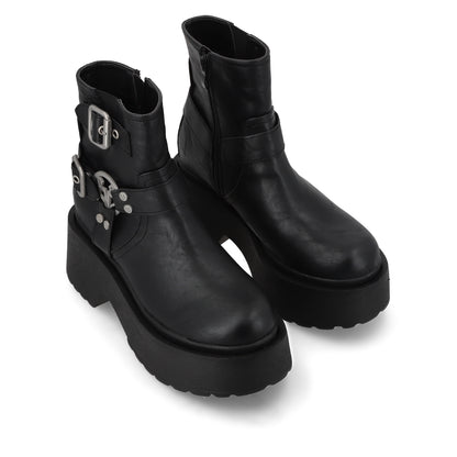 Botín Negro Mujer 35804