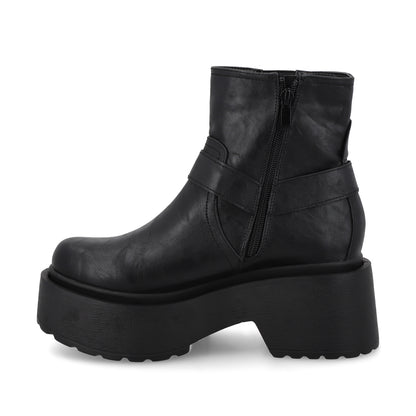 Botín Negro Mujer 35804