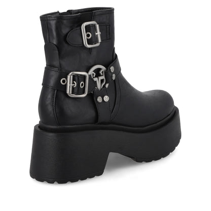 Botín Negro Mujer 35804