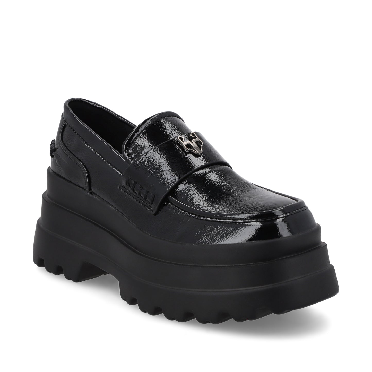 Zapato Plataforma Negro Mujer 36035