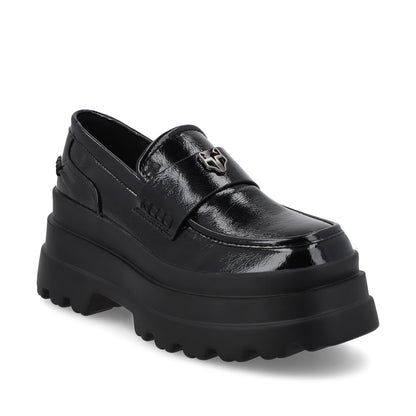 Zapato Plataforma Negro Mujer 36035