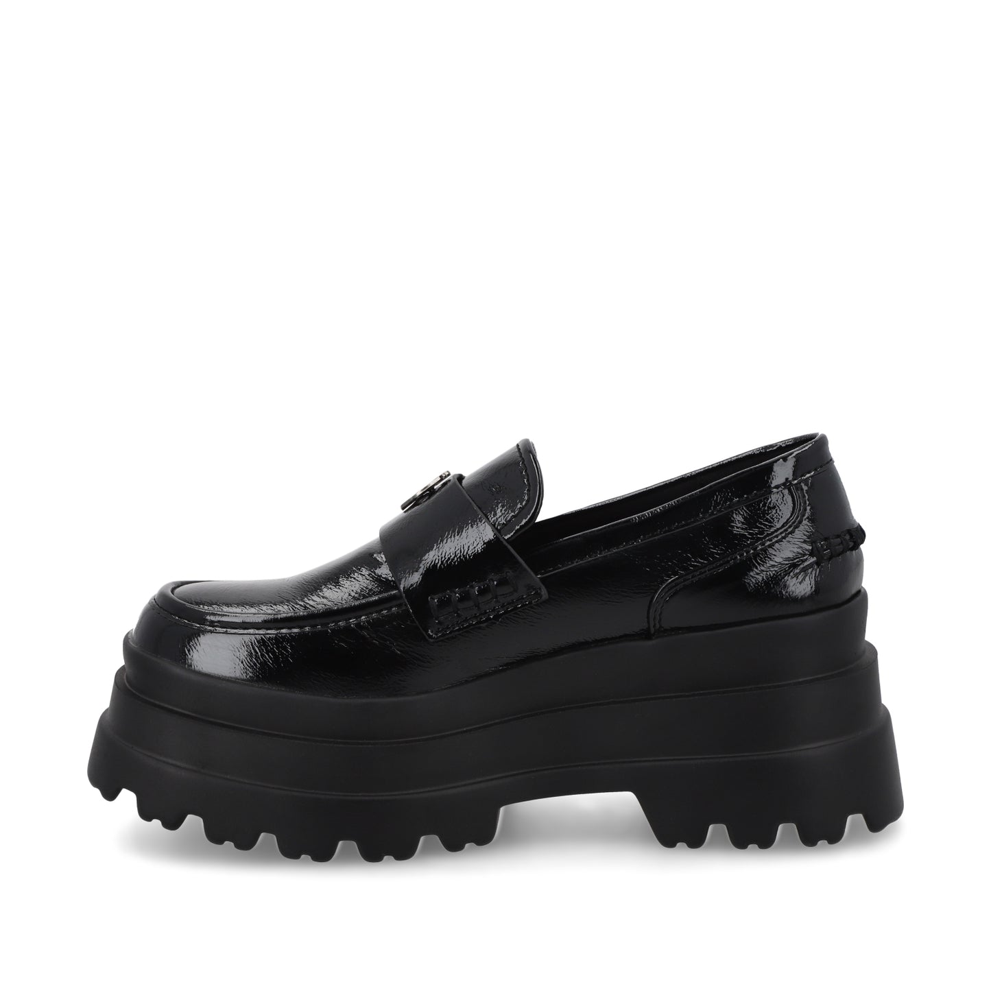 Zapato Plataforma Negro Mujer 36035