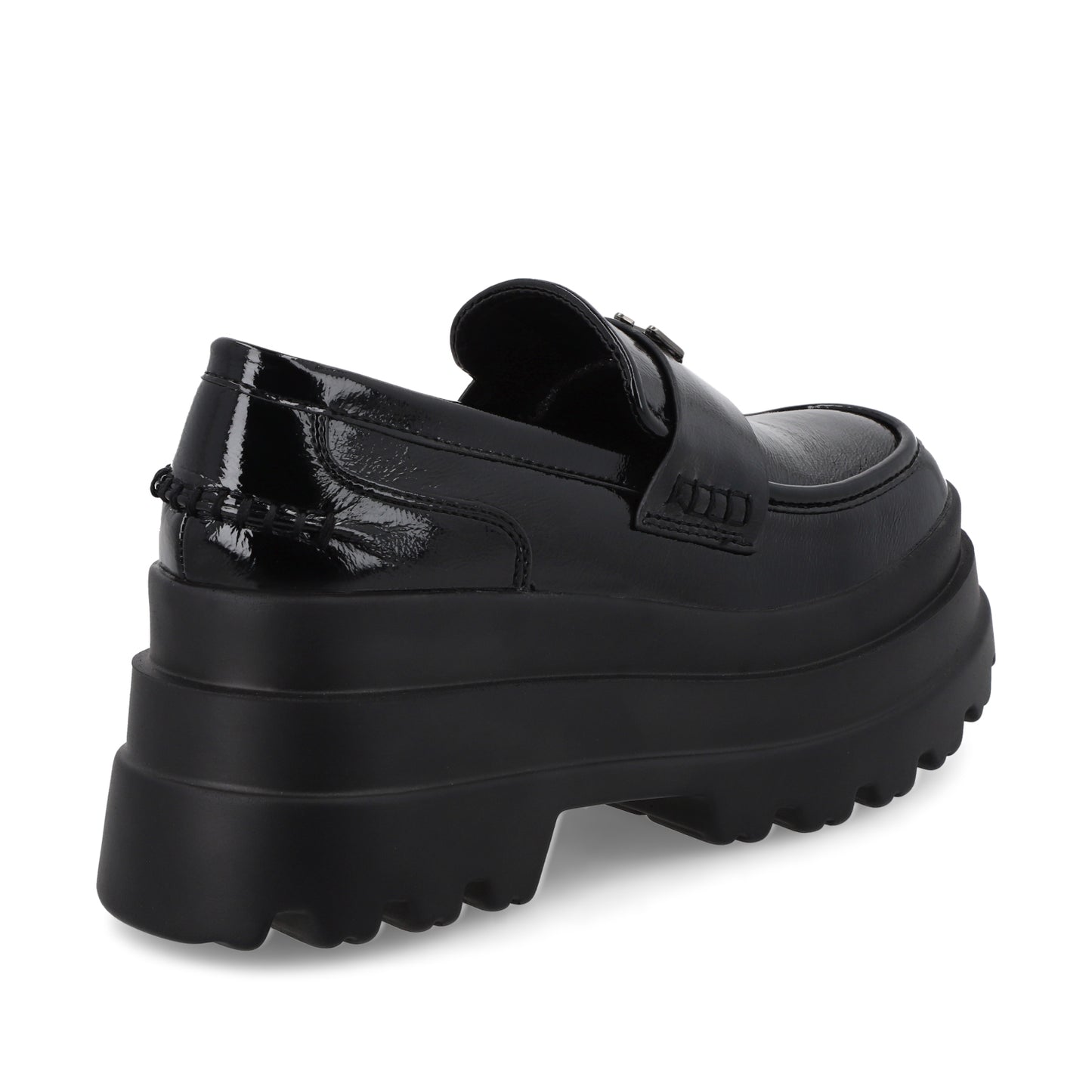 Zapato Plataforma Negro Mujer 36035