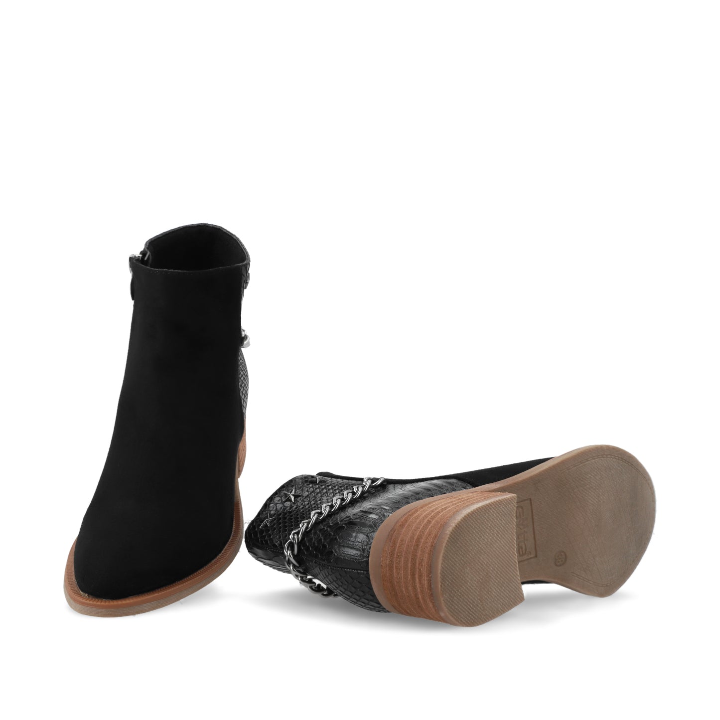 Botín Negro Mujer 43103