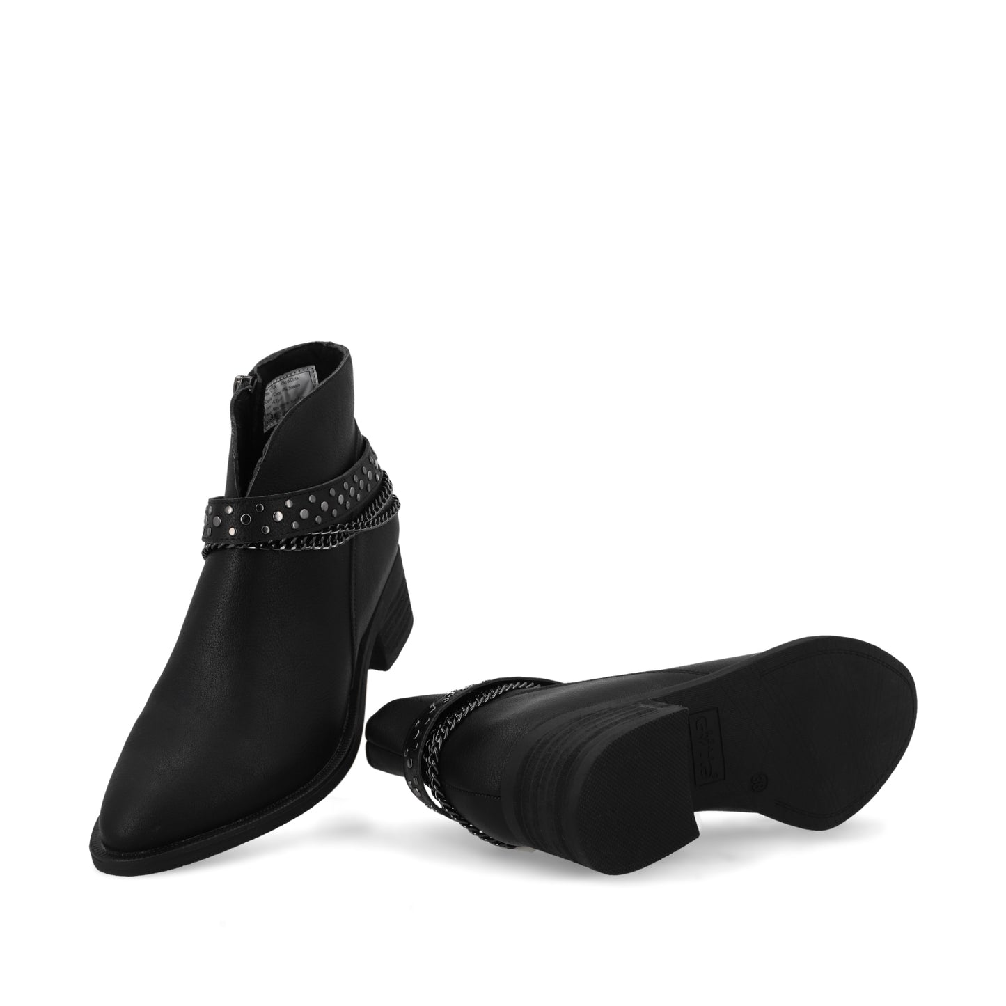 Botín Negro Mujer 43106