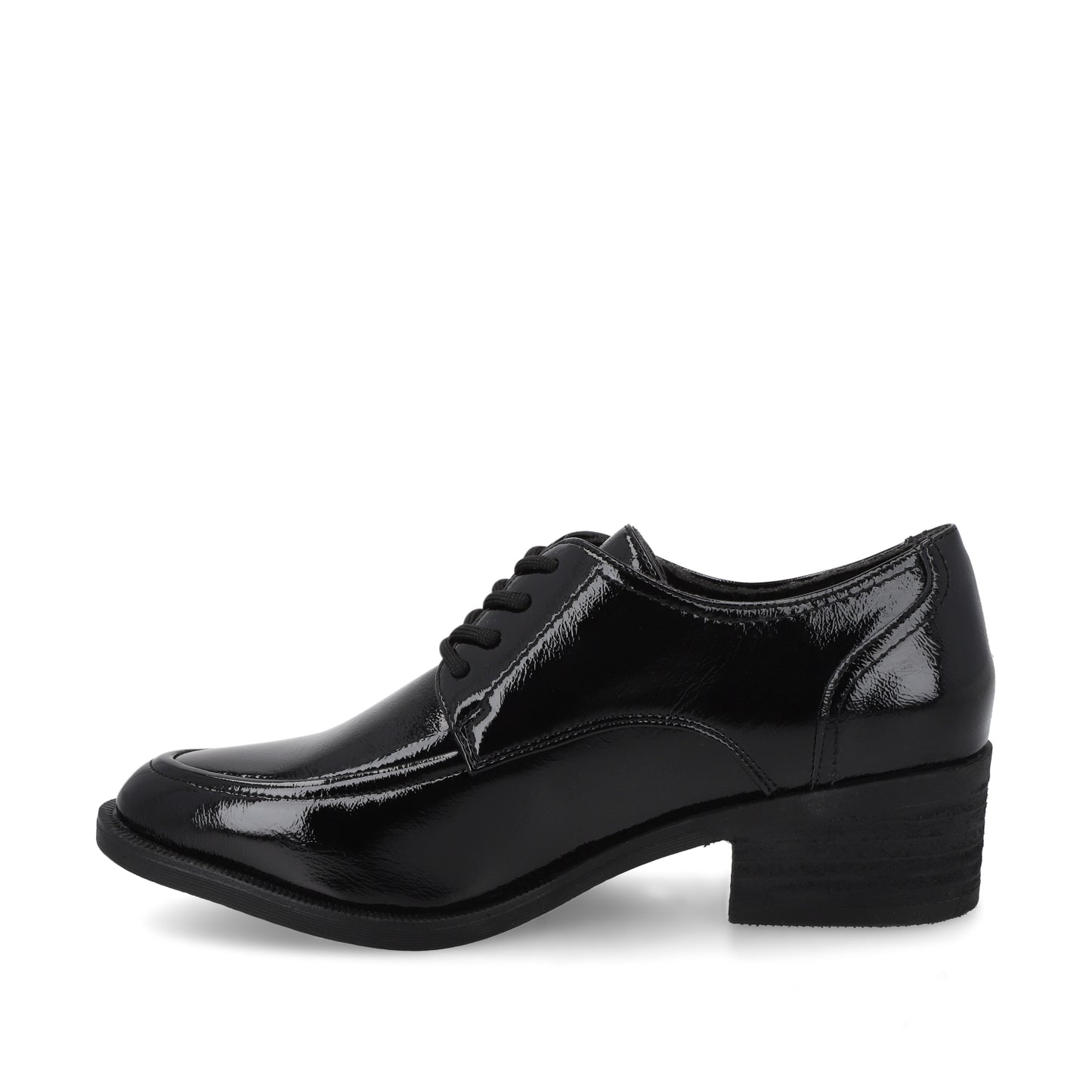 Zapato Charol Negro Mujer 43107
