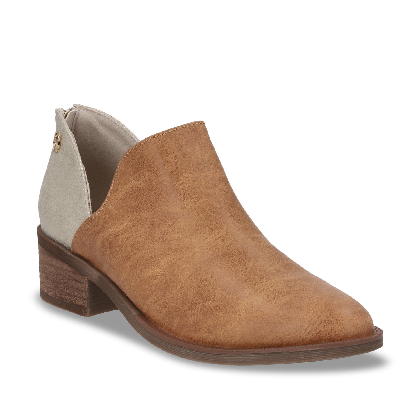 zapato Taco Beige Mujer 43108