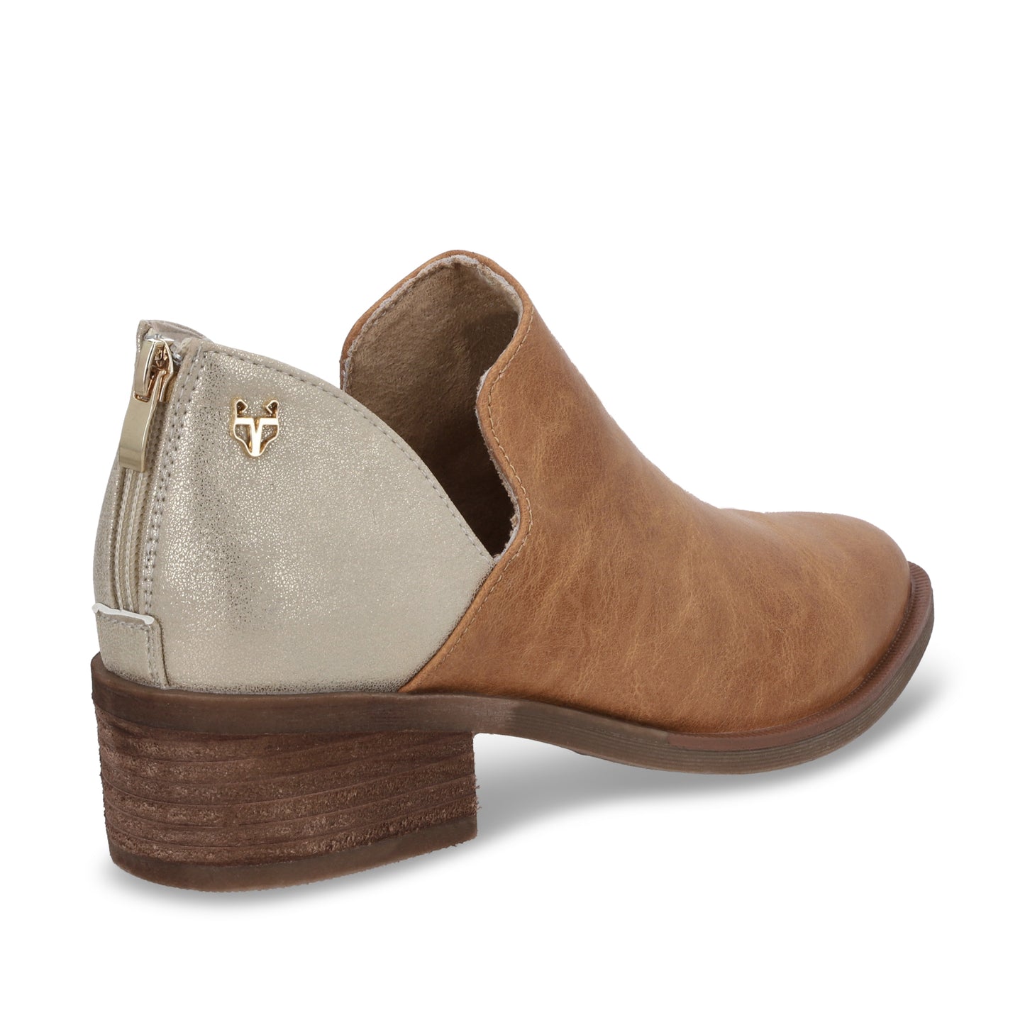 zapato Taco Beige Mujer 43108